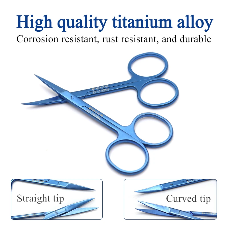

Stainless Steel Dental Surgical Scissors Straight and Curved Scissor Forceps Medical Tools Dentistry Surgical Instrument