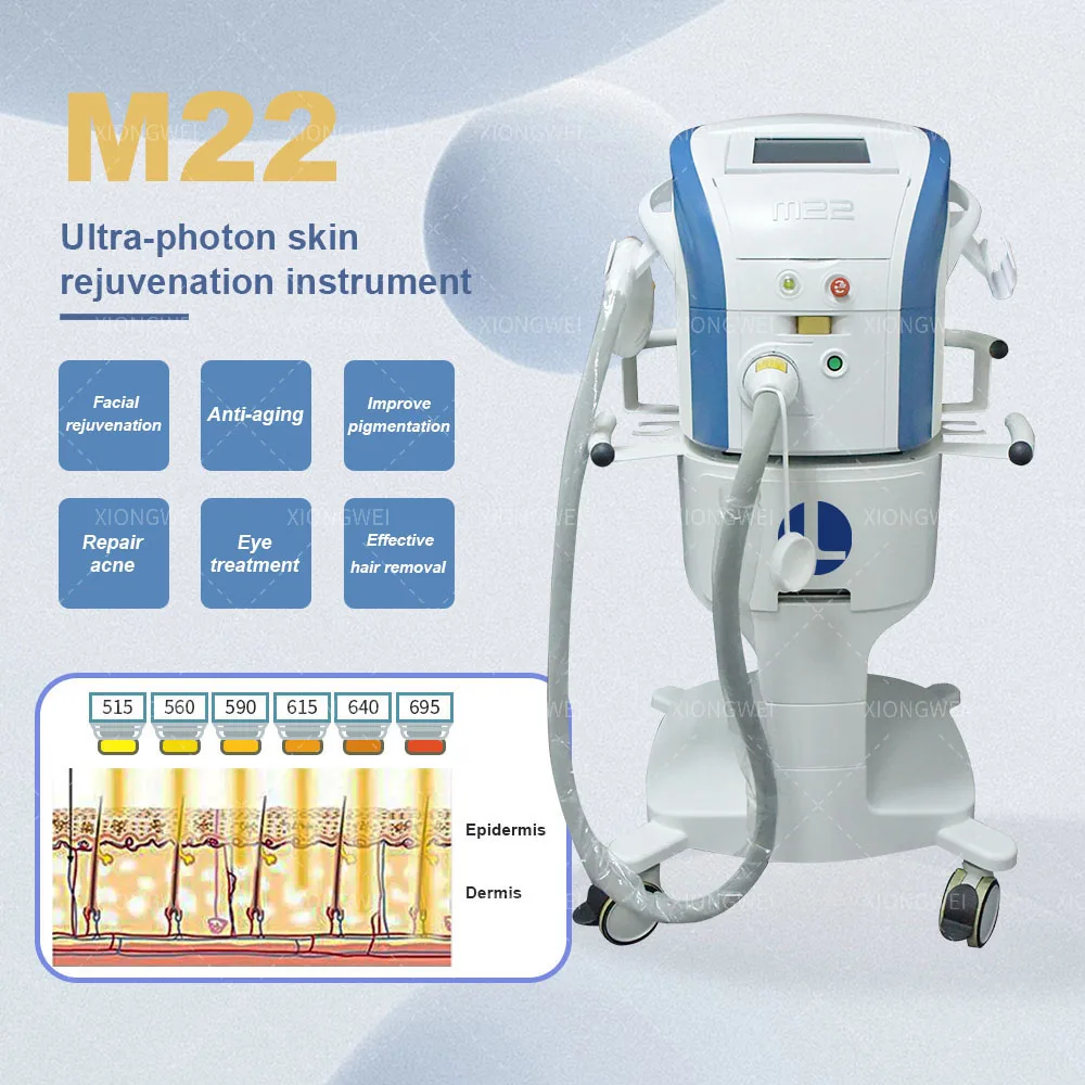 Good Price Laser Acne Treatment M22 Ipl Opt E-light Dry Eye Vascular IPL OPT Hair Removal Laser Machine