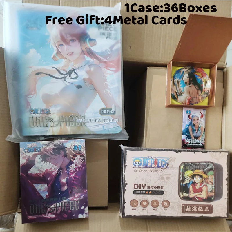 

YunKa Culture One Piece Boa's Present Collection Card Booster Box Magic High Energy Limited Аниме-карта Детские подарки