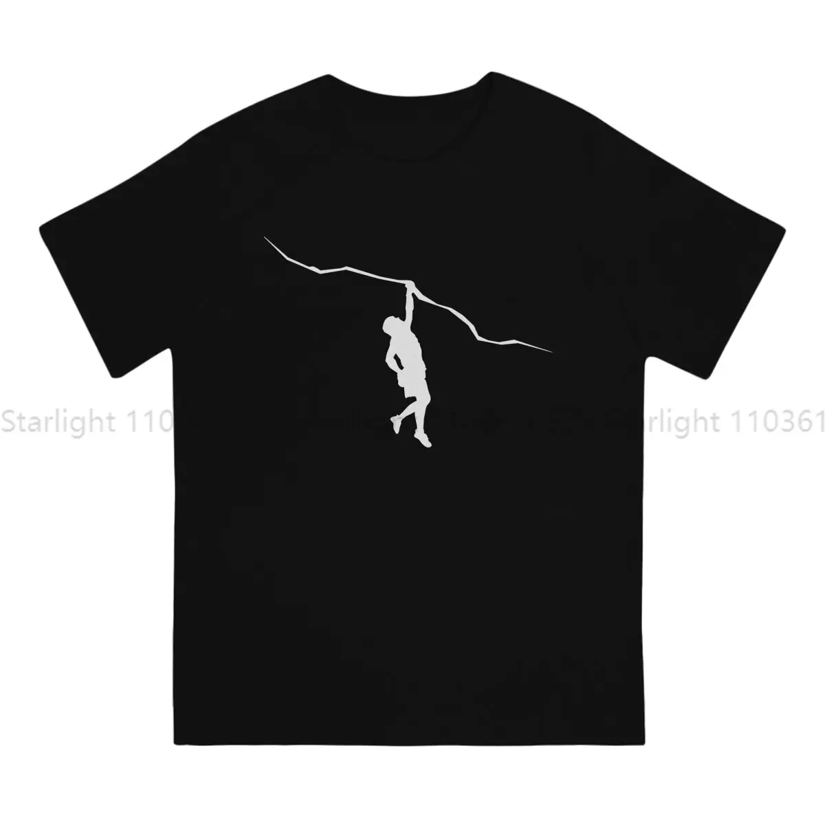 Mountain Climber Newest TShirt for Men Bouldering Climb Round Neck T Shirt Hip Hop Gift Streetwear