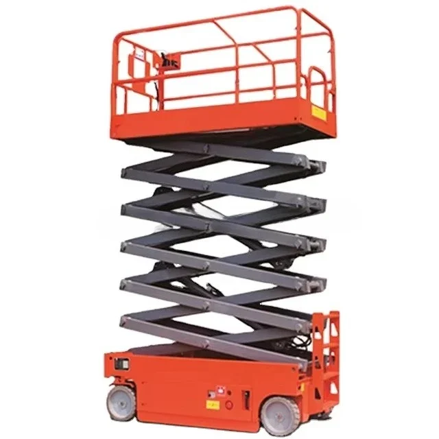 Self-propelled electric scissor lift Hydraulic automatic scaffolding lift