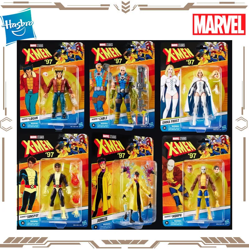 hasbro-original-marvel-legends-97-x-men-logan-emma-frost-sunspot-action-figure-toys-for-boys-girls-gift-collectible-ornaments