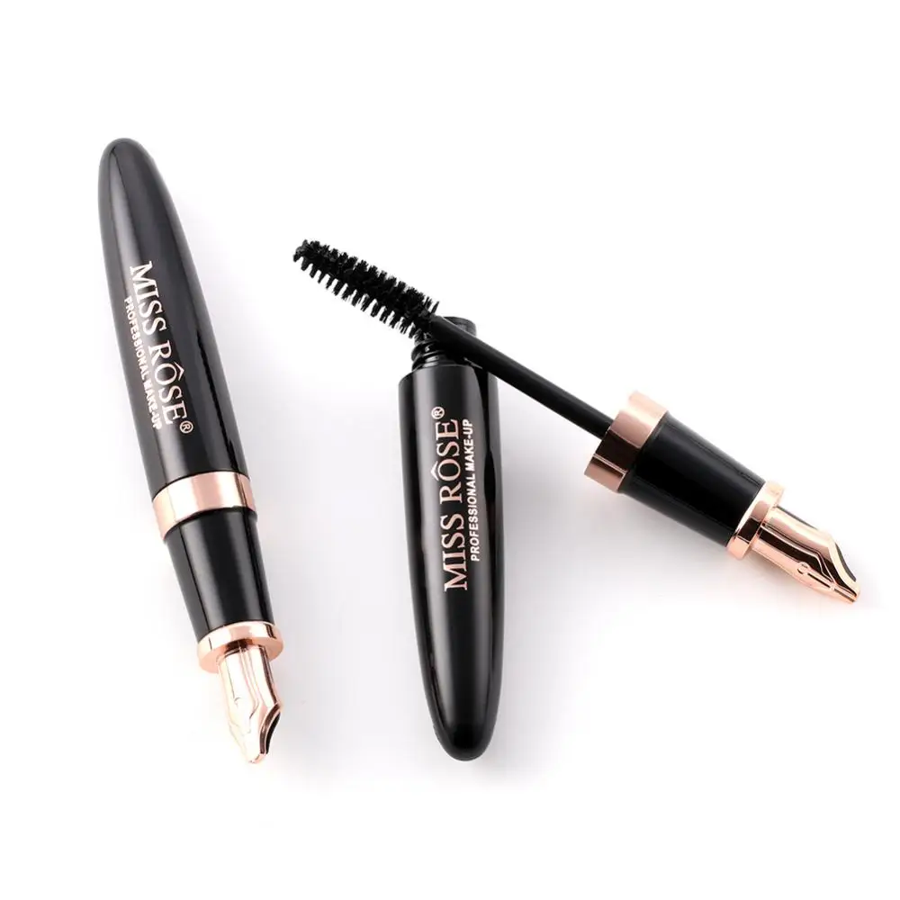 ROSE Black Waterproof Mascara Thick Natural Curl Mascara Long Lasting NEW  Mascara Thick  Waterproof