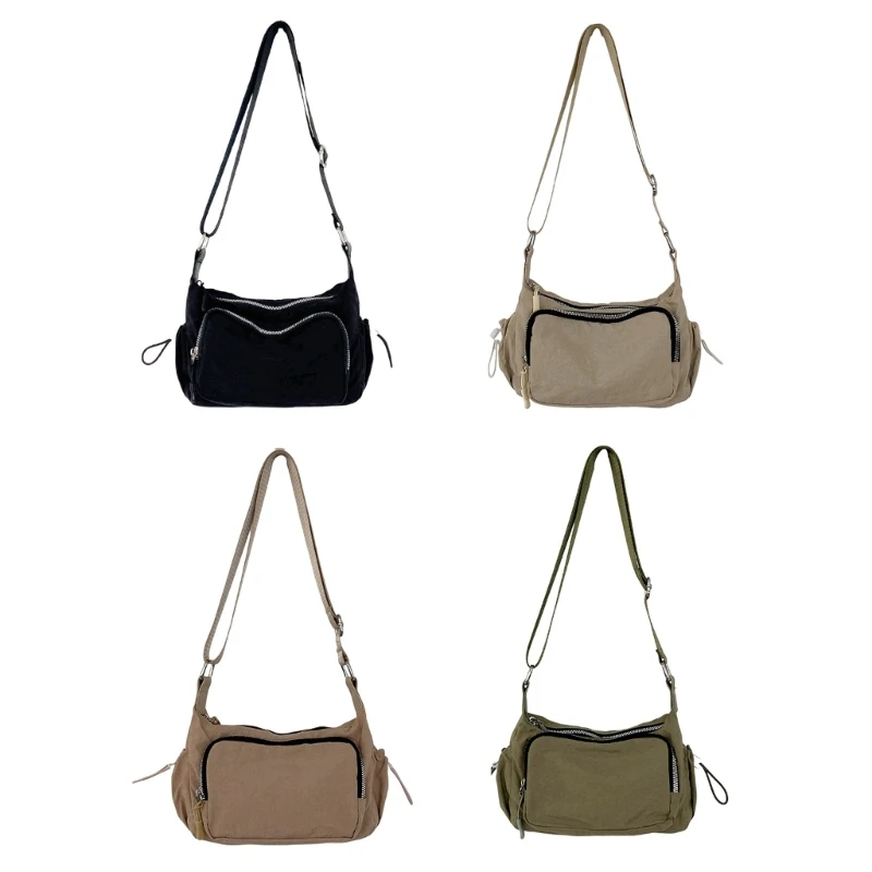 

Fashionable Nylon Shoulder Bag Spacious Pockets for Work and Travel