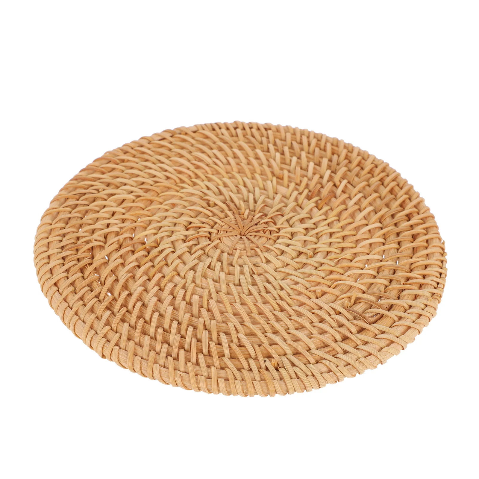 

1Pcs Decorative Heat Insulated Placemat Woven Table Mat Protective Tableware Mat Dining Table Accessory Placemat