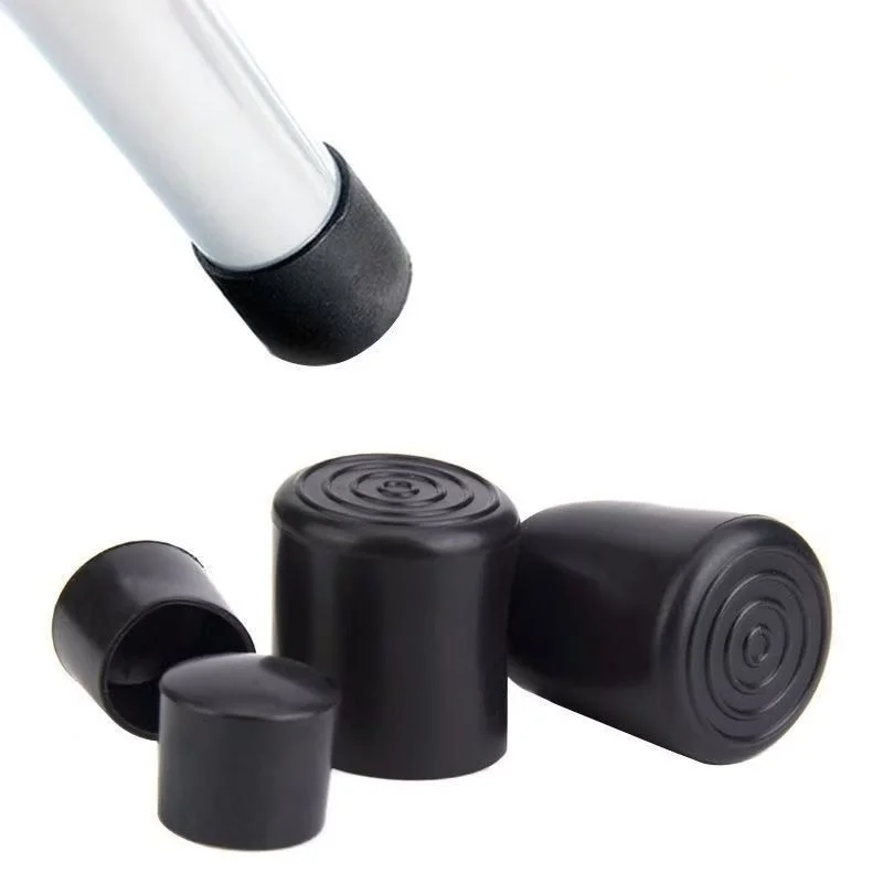 8/10/12/14/16/20/25/30-120 มม.รอบยางเก้าอี้ขา Pad เฟอร์นิเจอร์เท้าตาราง End ปลั๊ก PVC Mute Anti-Skid ชั้น Protector หมวก