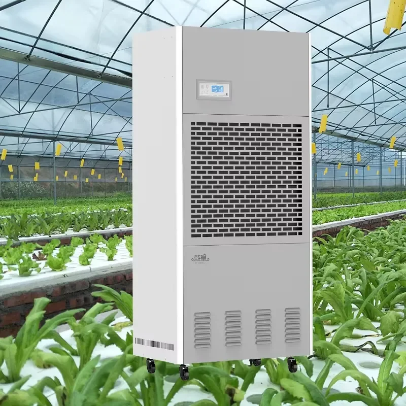 192L Day Industrial Dehumidifier High Power Continuous Drainage for Warehouse Greenhouse Basement Large Space Moisture