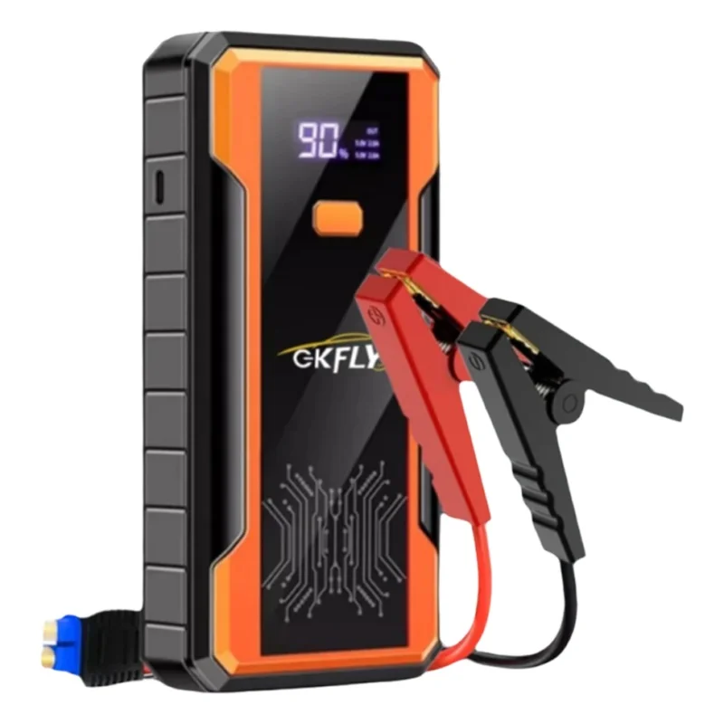 GKFLY High Power 5000A 4000A Start Gerät 12V Auto Starthilfe Power Bank Benzin Diesel Auto Ladegerät Für Auto batterie Booster