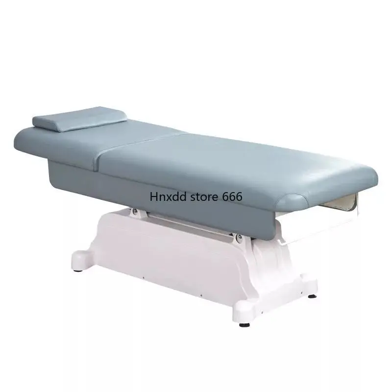 Electric beauty bed physiotherapy massage bed automatic lifting lead hole