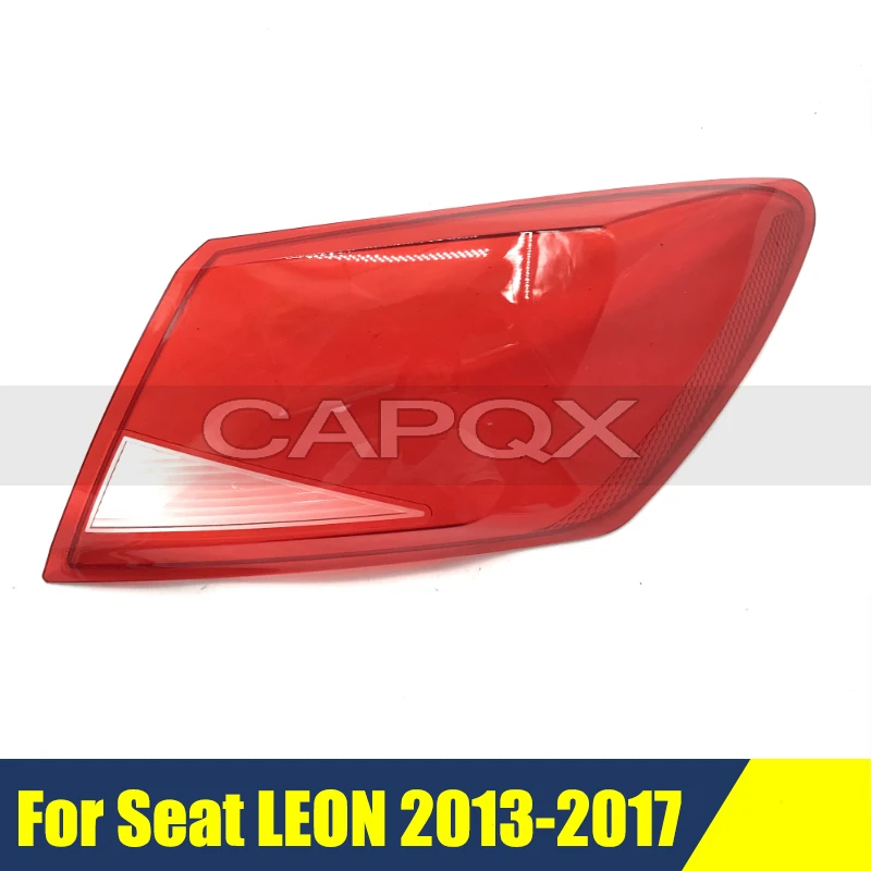 سيارة عكس بدوره مصباح إشارة قذيفة ل سيات ليون 2013-2017 الضوء الخلفي الخلفي قذيفة أضواء الفرامل قذيفة #1