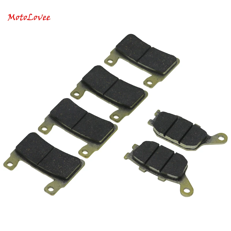 

MotoLovee Front Rear Brake Pads Brakes for CBR 929 RR-FIREBLADE 2000-2001,CBR 600 F4/F4I sport 1999-2004,CBR 900rrr 1998-2003