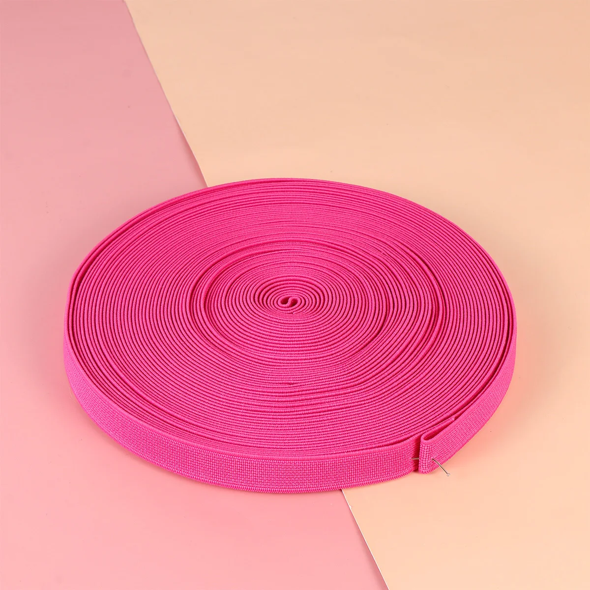

Shoes Elastic Band 1 Roll 1.5cm Width 16m Rosy DIY Accessory Thickened Plain Durable Comfortable Polyester Yarn Material