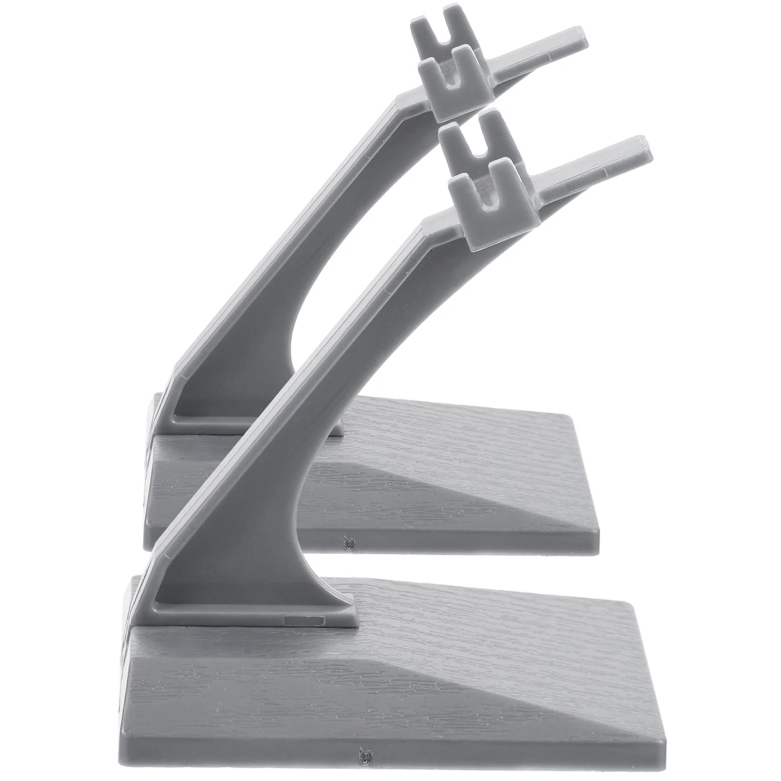 

2 Pcs Toy Bracket Office Display Stand for Aircraft Model Plastic Plane Showing