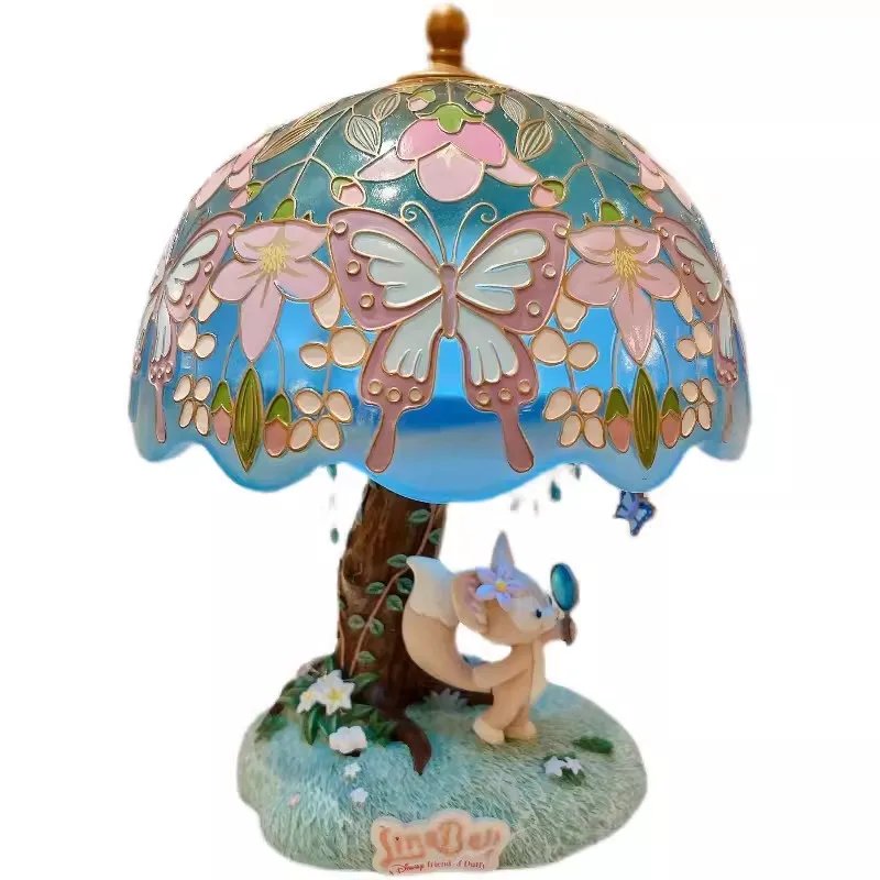 Shanghai Disneyland Springtime Stellalou and Donald Duck Cartoon Cute Table Lamp Decorative Ornament Collection Souvenir