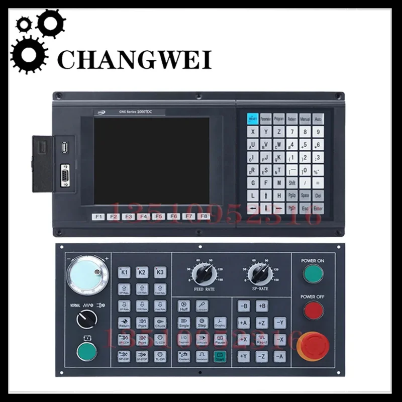 

Cnc 2axis Lathe And Turning Usb Controller Szgh-cnc1000tdb-2 Cnc Control System With New English Control Panel Rm dsp fpga