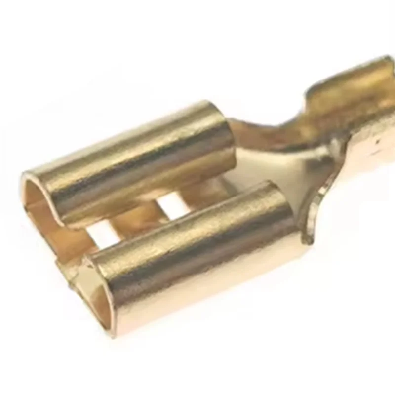 A26F-For 22-16AWG 0.5Mm2-1.5Mm2 100Set 6.3 مللي متر أنثى المجرف تجعيد محطات الكهربائية كم سلك التفاف موصل #2