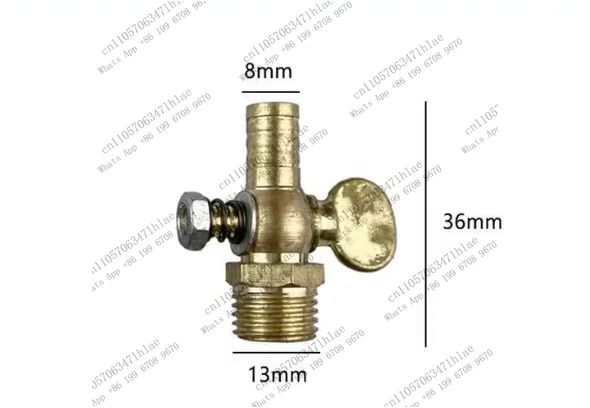Compatible with Double High 160C Water Drill Copper Pipe Water Valve Copper Pipe Fittings