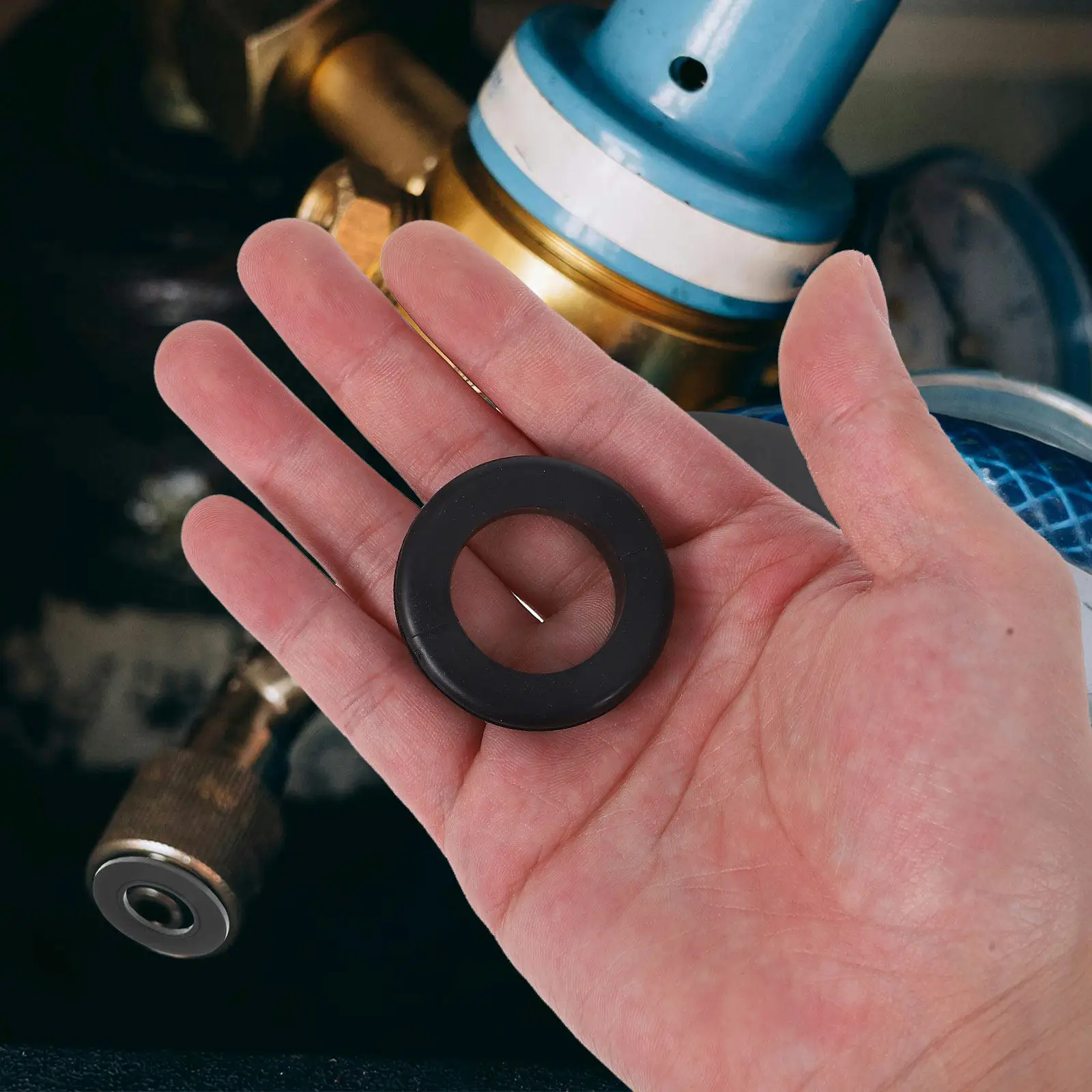 6Pcs Rubber Cable Grommets Wire Hole Protectors Double Side Open Design Cable Management Rubber Grommet Washers for Electrical