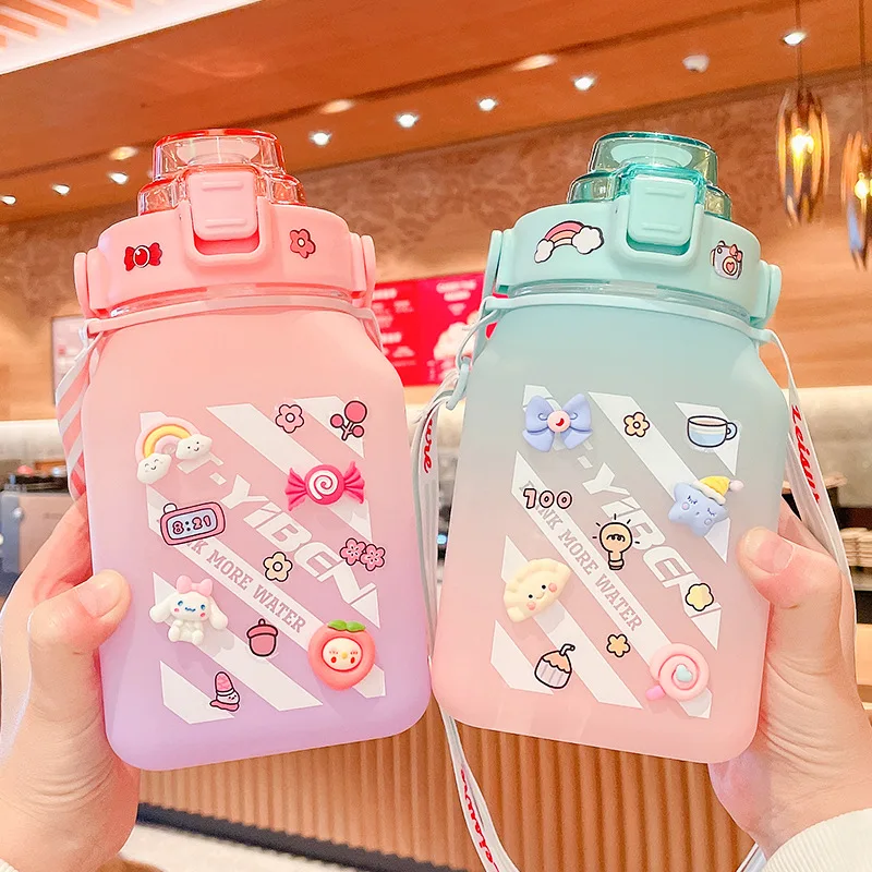 

Water Bottle Large Capacity 1500ml Plastic, Outdoor Travel Drinking Mug with Straw Cup Popular, BPA Free