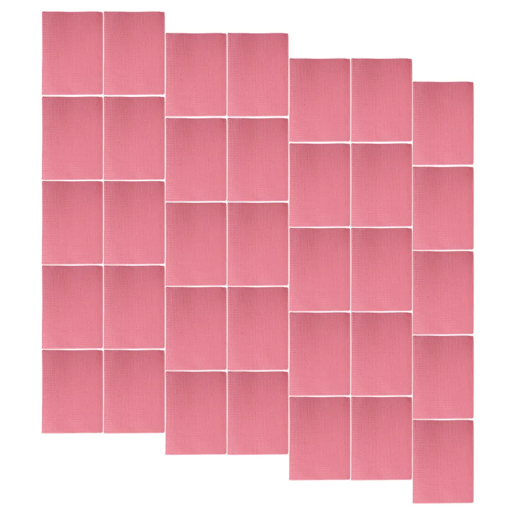 

50Pcs Disposable Dental Bibs Leakproof Waterproof Tattoo Table Covers Clean Pad Protective Sheets Nail Art Spa Supplies