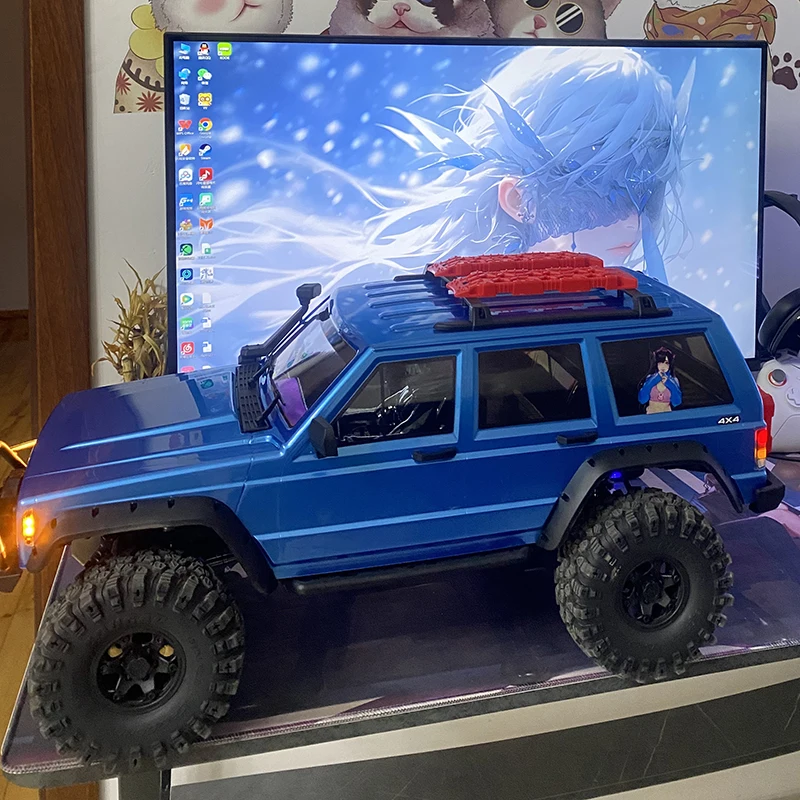 Crossrc التحكم عن بعد الكهربائية ايمو X2 الأسد 2025 تسلق مركبة على الطرق الوعرة مركبة 1:8 قفل تفاضلي جسر الباب المزدوج السرعة