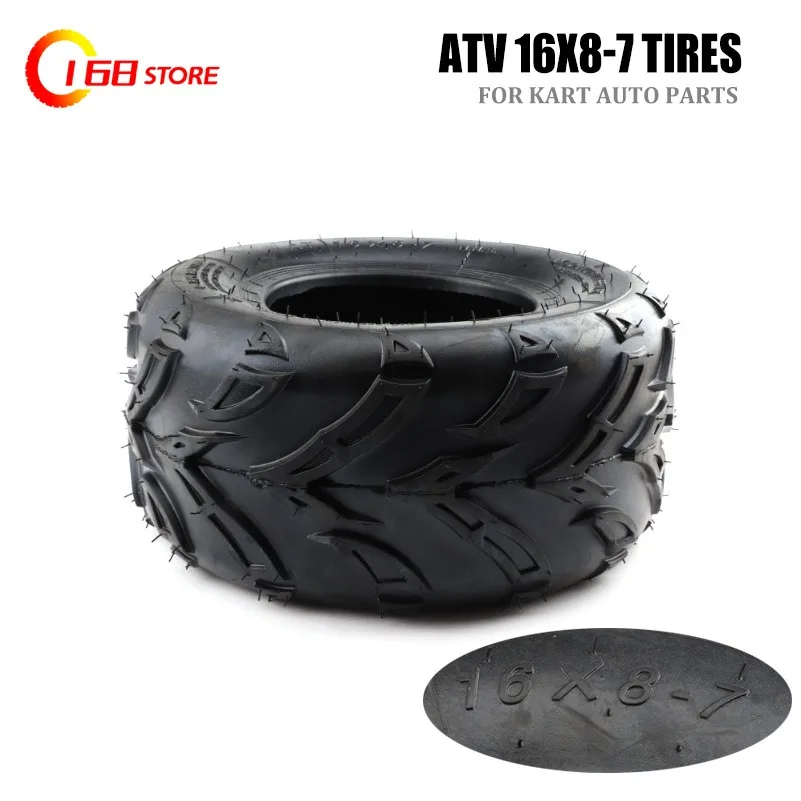 

High performance 16X8-7 Kart Auto Parts 7 inch ATV Tires 16 * 8-7 Highway Tire Wear-resistant Wheel