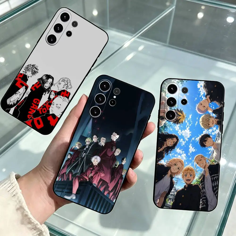 Tokyo Revengers-S  Phone Case Black Silicone Soft For Samsung S26,S25,S24,S23,S22,S21,S30,Ultra,Plus,Fe,Lite