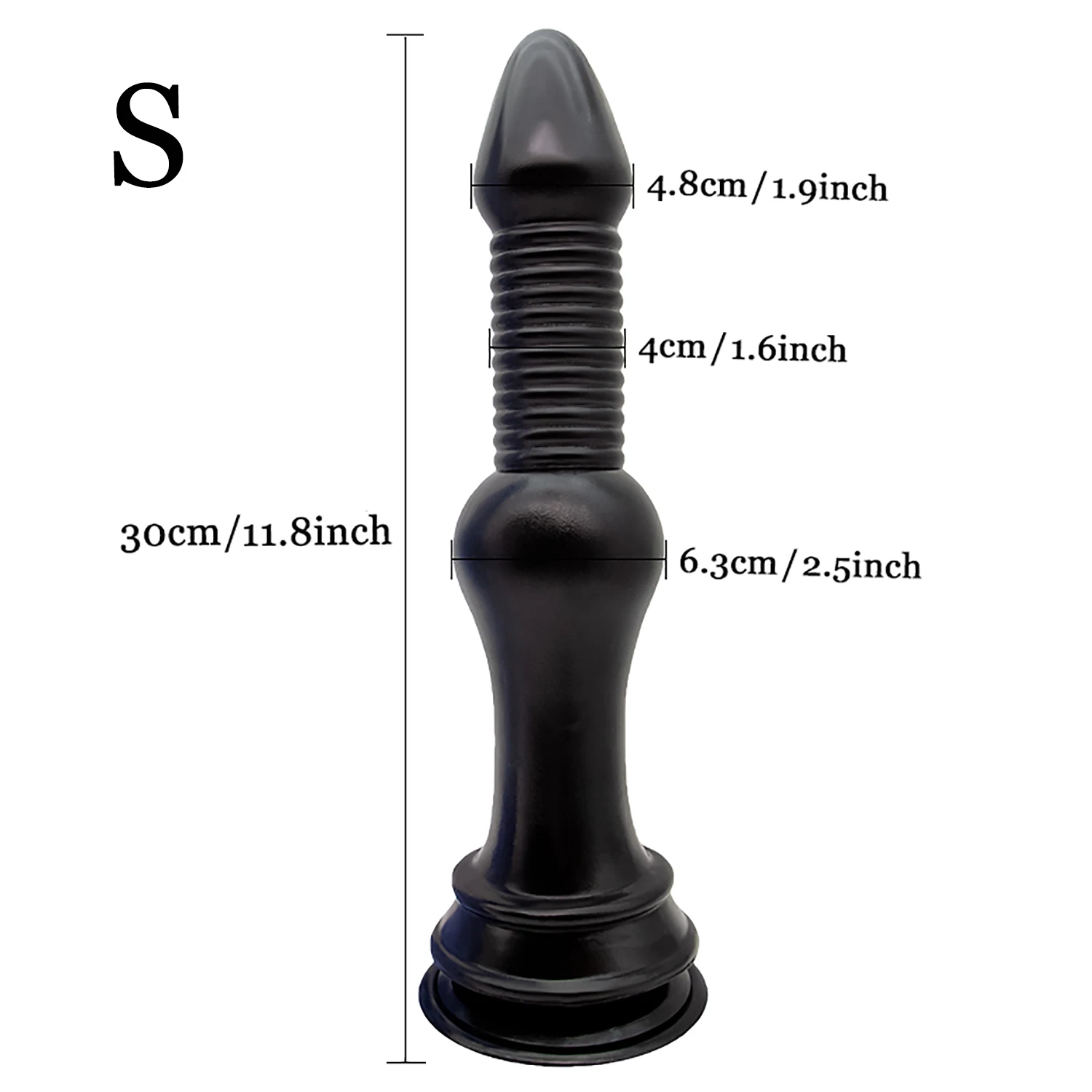 Oversized Anal Plug Dildo Stimulate Anus Vagina Big Butt Plug Soft Penis Long Anal Dilator with Suction Cup Sex Toys Masturbator