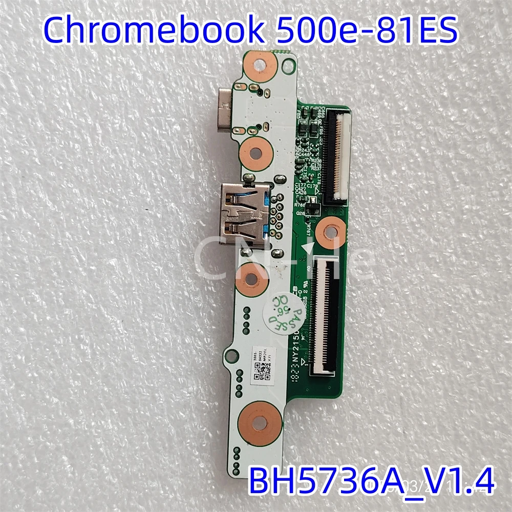 For BH5736A_V1.4 For Lenovo Chromebook 500e-81ES Power Botton Switch Type-C USB Charger Board Tested Fast Shipping