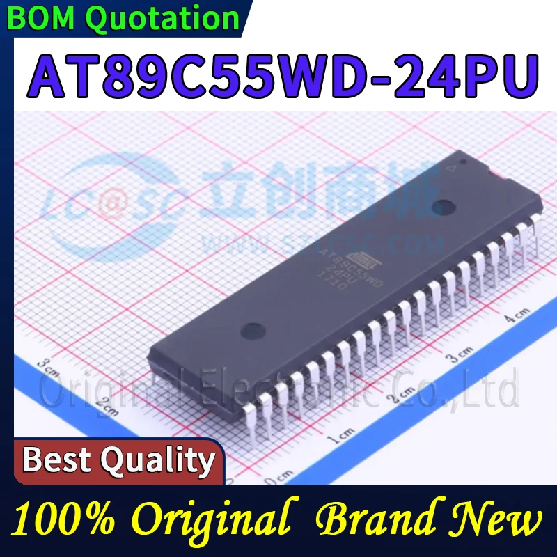 

AT89C55WD-24PU В наличии Оригинал Высокое качество