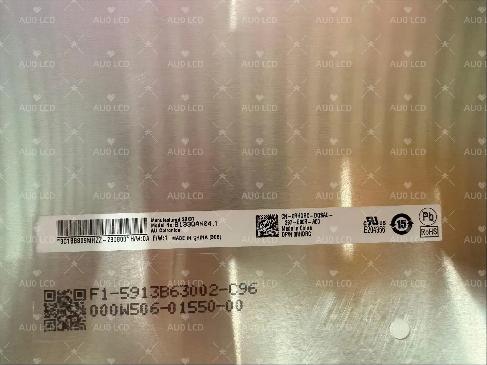 B133QAN04.1 NE133QDM-N60  LP133WQ1 SPD1 For Dell Inspiron 13 5310 IPS Laptop Lcd Screen Panel 2560*1600 100% sRGB 60HZ 40PINS