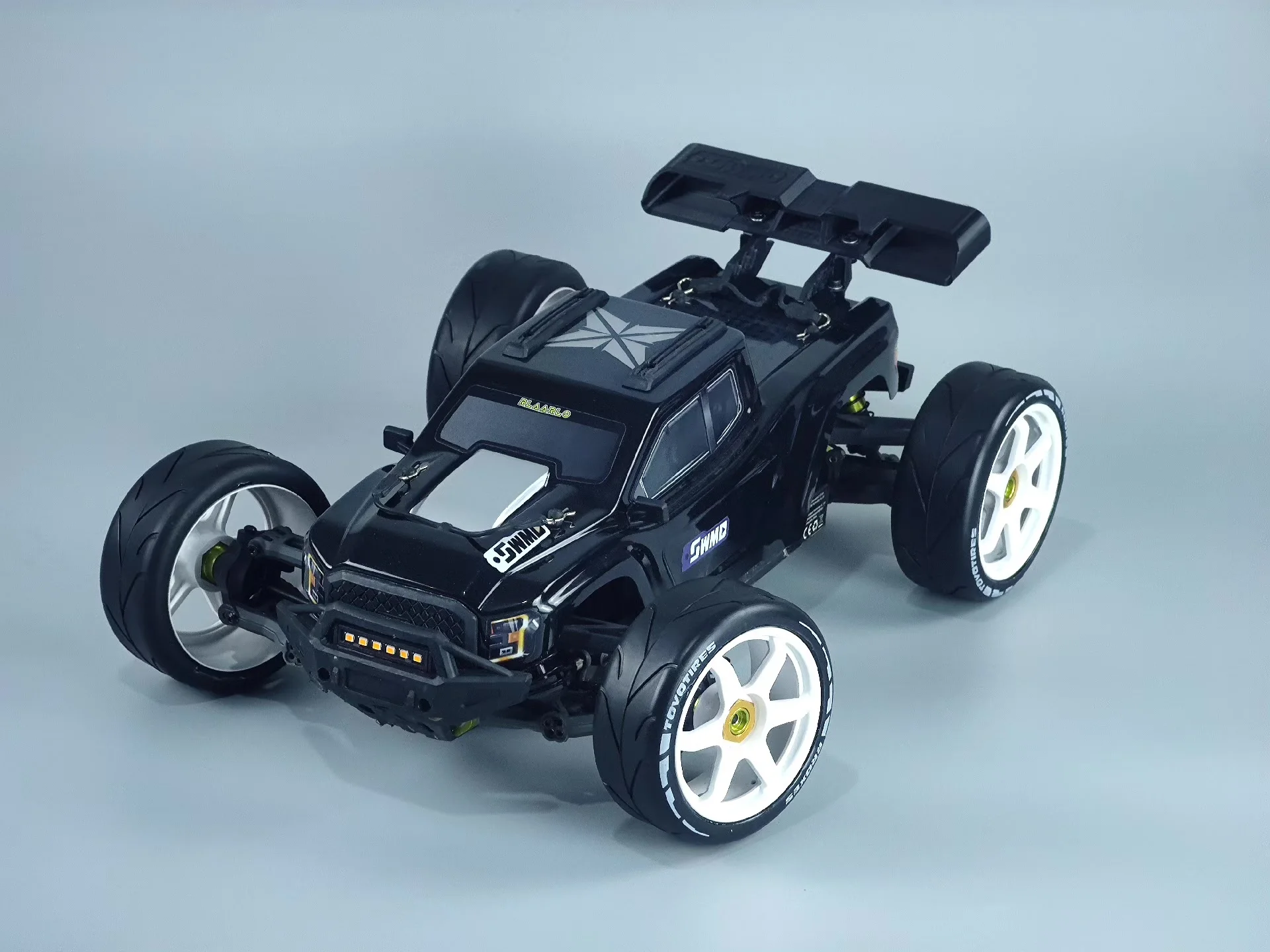 For Rlaarlo Omni-Terminator RZ001 1/10RC Rear Wing TPU Soft Custom Spoiler Hop-Up Upgrade Parts No-Damage Installation3D Printed