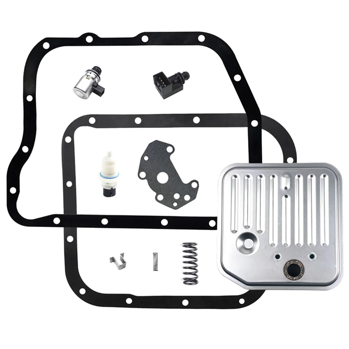 

Automotive 42RE 44RE 46RE 47RE 48RE Transmission Solenoid Valve + Gasket + Oil Grid Kit for Dodge Chrysler Dodge