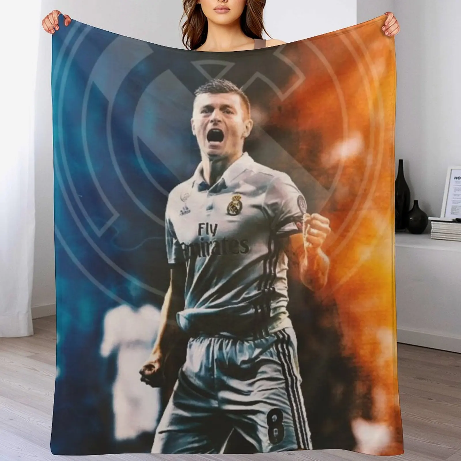 

Perfection Toni Kroos Throw Blanket Stain Resistant Cozy Warm Blanket