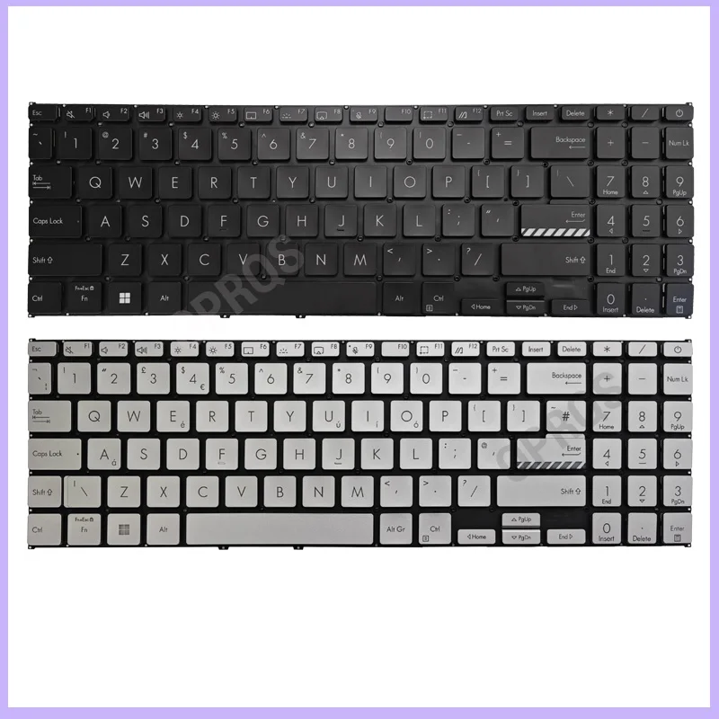 US/Russian Laptop Keyboard For ASUS Vivobook 15 X1502 X1502ZA X1502Z X1502VA B1502 B1502CBA