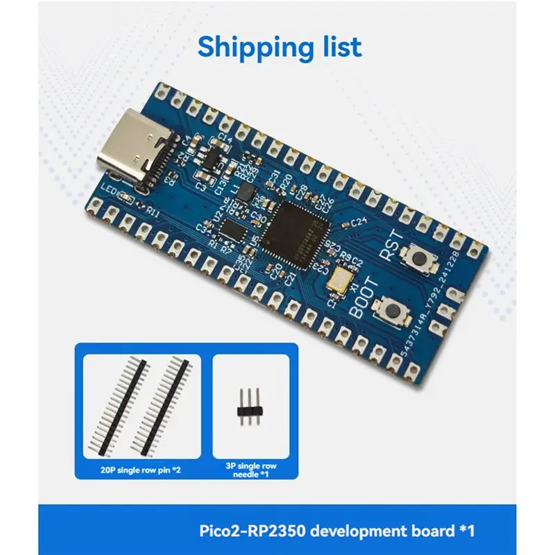 Superior-5X For Raspberry Pi Pico 2 RP2350 Development Board Support Computer USB Recognition For Raspberry Pi Pico 2