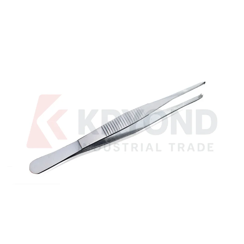 Tissue Holding Forceps 16 Cm Surgical Home Tissue Tweezers 160mm Heat Resistant Medical Dressing Forceps Width Original Product