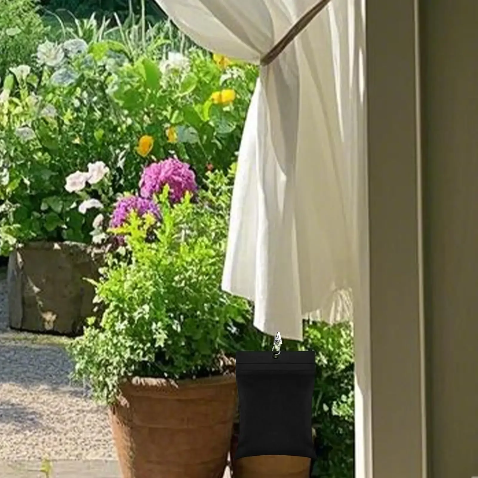 Patio Furniture Weights 10 Piece Large Capacity Reusable Weighted Sandbag Bags With Sealed Bags For Outdoor Pergola Front Porch