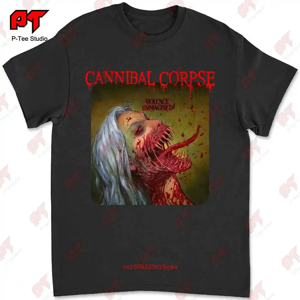 Authentic Cannibal Corpse Violence Unimagined T Shirt S M L Xl 2Xl New VDAF