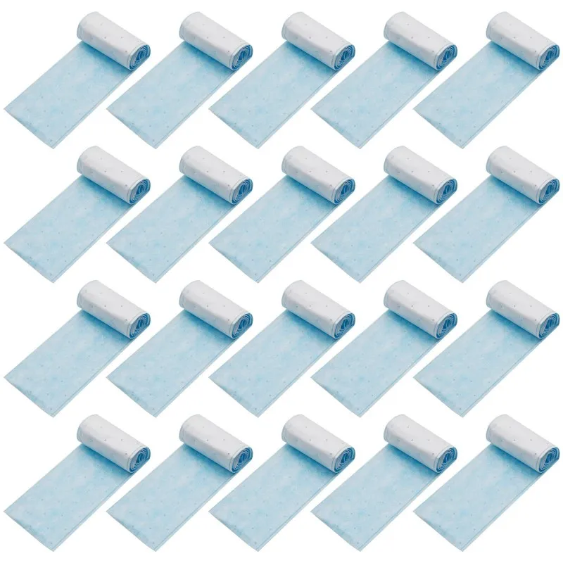 Oil-Absorbing Cotton Strips(Thickened), 20Pcs- For Range Hoods, Kitchen Oil-Filters Mats, Oil Trays, Filter Boxes, Leak-Proof