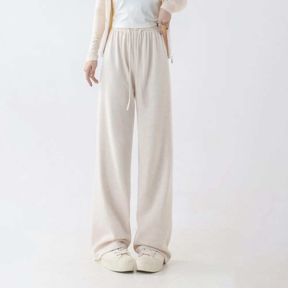 2025 Novo! Calças soltas casuais de cintura alta essenciais femininas premium, suas vão para um estilo sem esforço