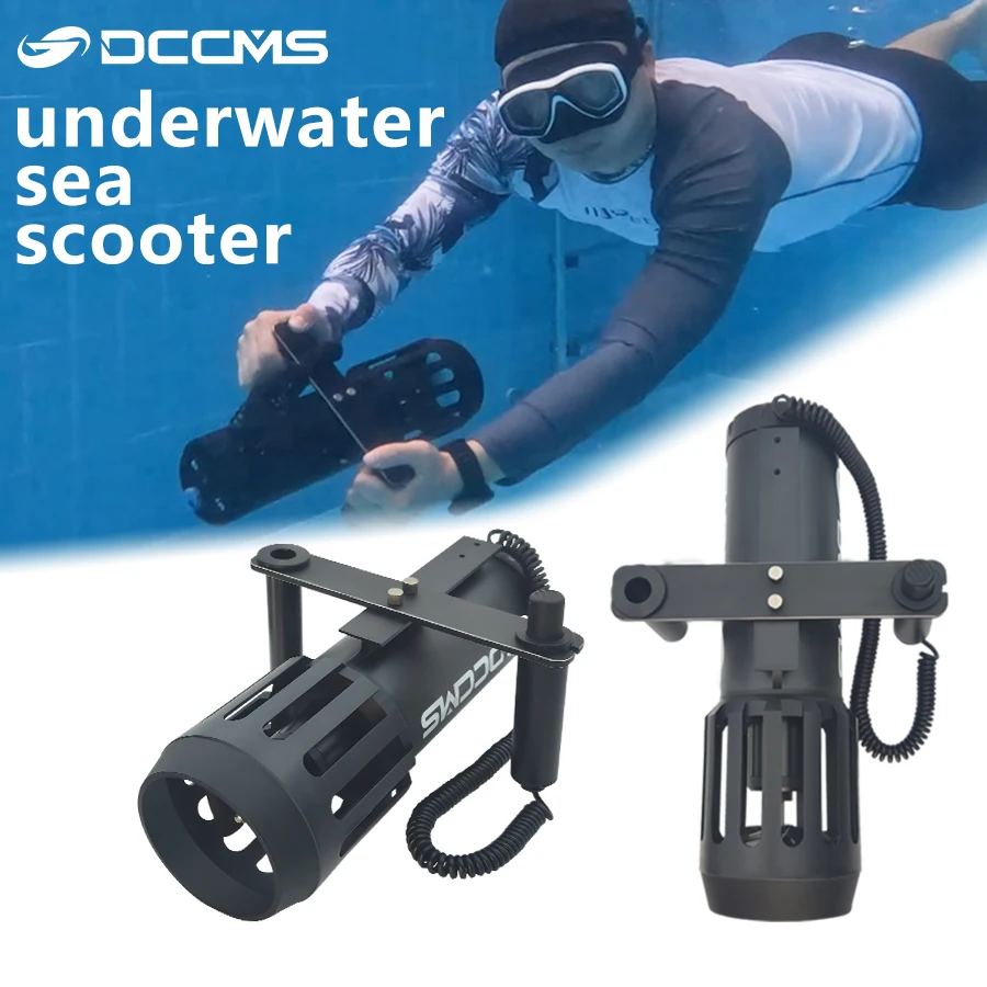Havospark HS-S1 High-Speed Electric Underwater Scooter Propeller Anti-flame PC Material 500W Power Diving Snorkeling Black 10KG