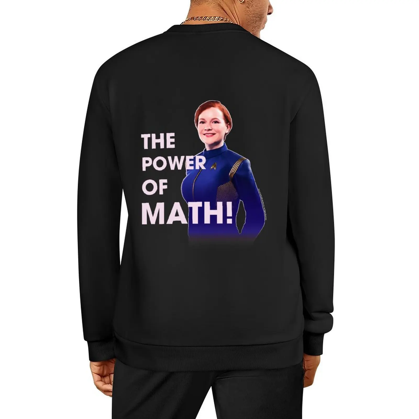 

Star Trek Discovery Silvia Tilly The Power Of Math Portrait Pullover men's coat anime clothes clothes for men men's sweatshirts