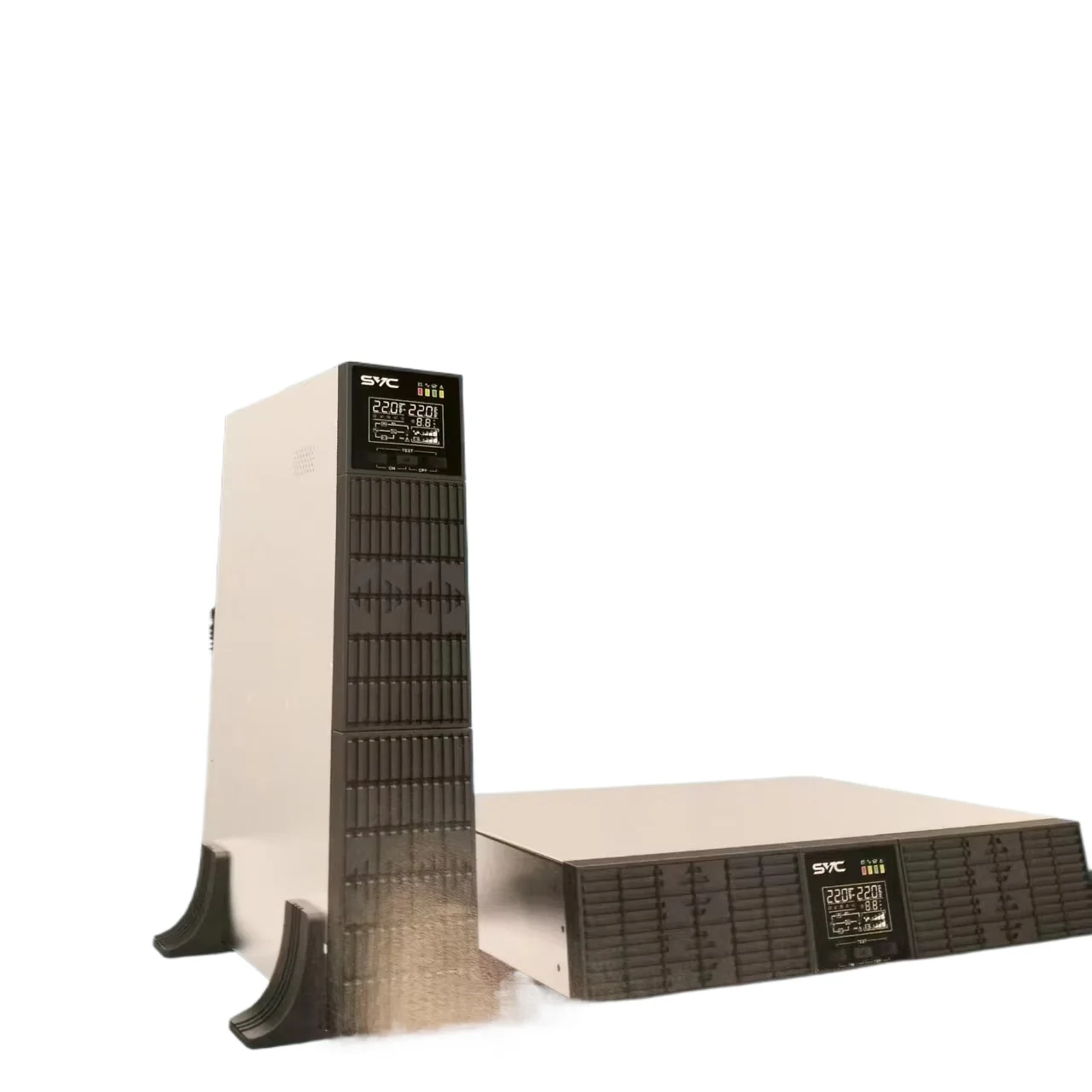 

Best 2700 1KVA-3KVA 220V Single Phase UPS Power Supply with LCD Display Lead Acid Battery Carton Smart King Rack Tower