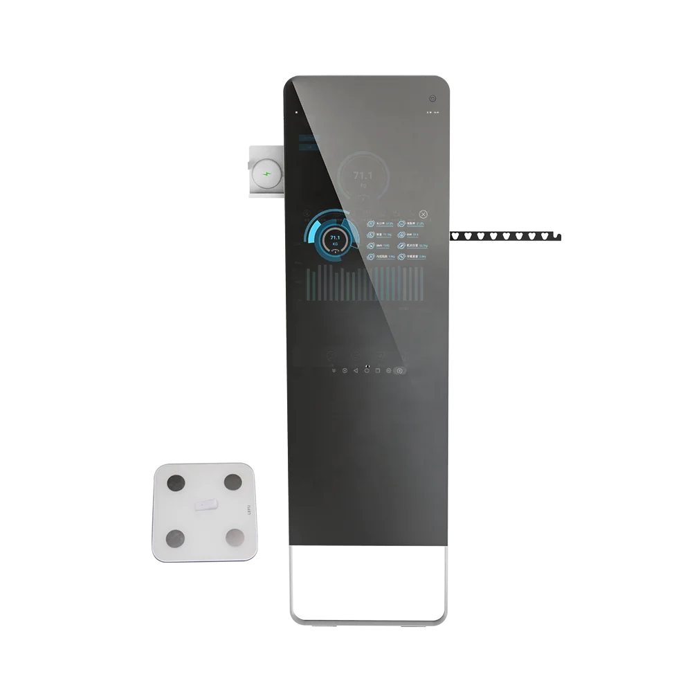 Fitness de espelho inteligente de fitness Vaha S de 32 e 43 polegadas