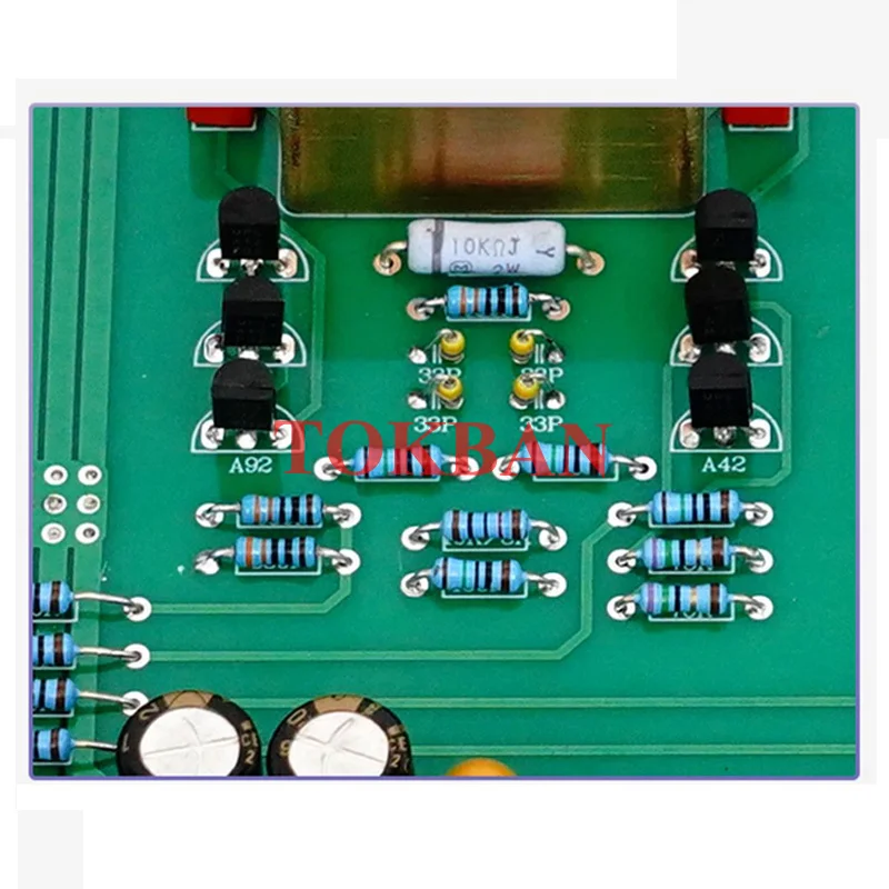 Préamplificateur avec télécommande, Préamplificateur HIFI, Haute résolution, Faible distorsion, Référence Tokban, Goldmund 27