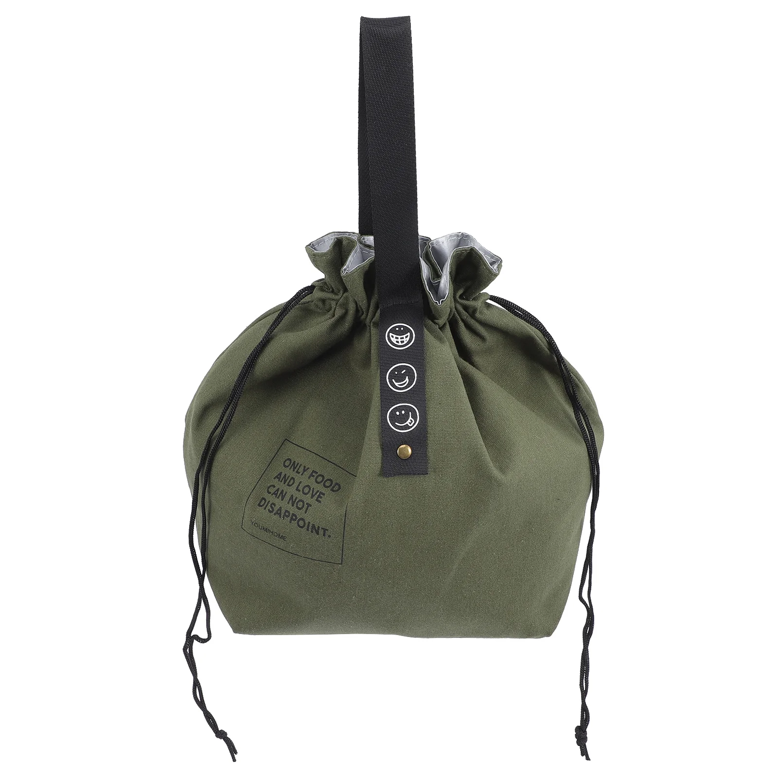 

Reusable Portable Lunch Bag Insulated Drawstring Bento Box Bag Cooler Storage Pouch Drawstring Box Bags Storage Bag,
