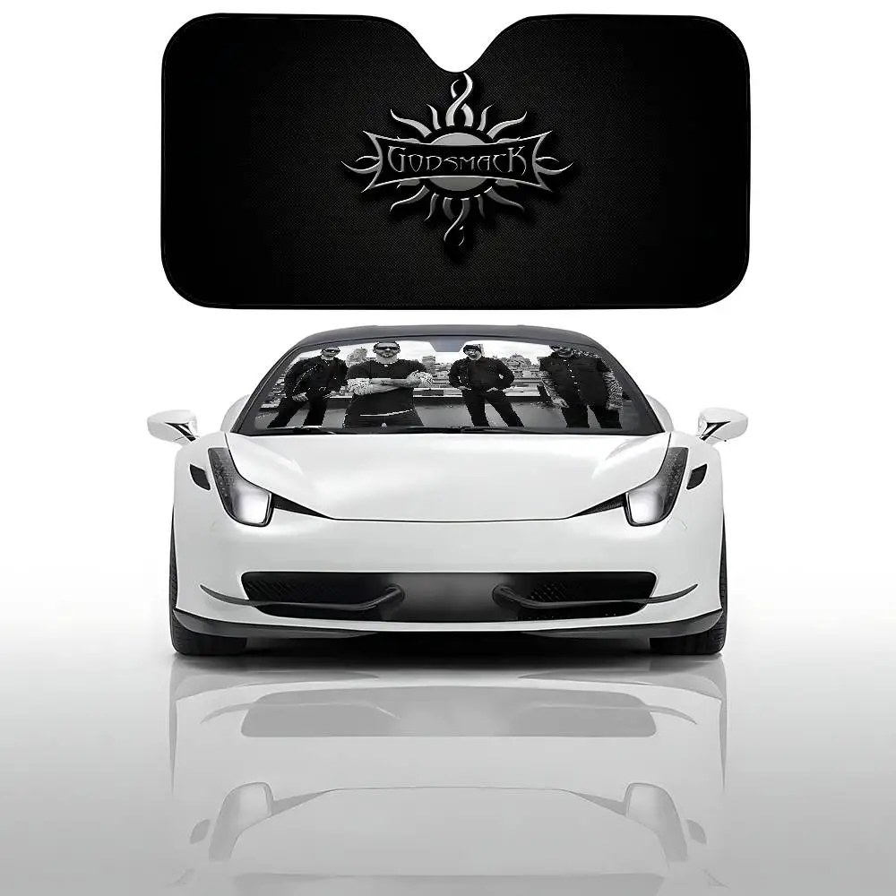 H-HoleS الفرقة مظلة السيارات الستائر القيادة سيارة ظلة الزجاج الأمامي غطاء الظل سيارة ظلة الأشعة فوق البنفسجية الشمس قناع حامي