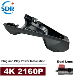 4K HD Plug And Play Dashcam Wifi Car DVR For Peugeot 3008 Allure 4008 5008 GT DS7 CROSSBACK Citroen C5 X7 APP&GPS Trajectory