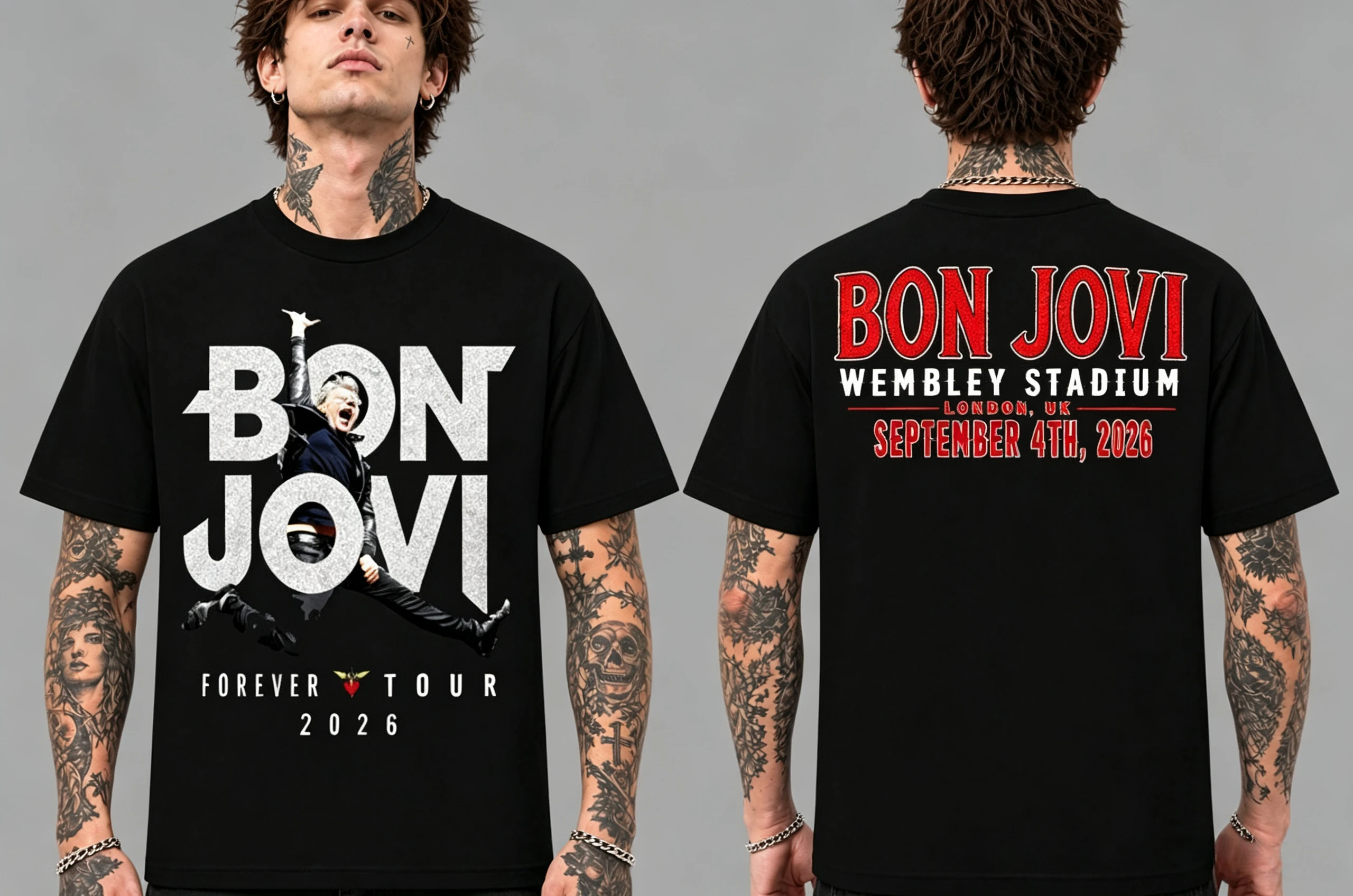 Bon Jovi London Wembley Stadiu - огляд і ціна Street Fashion London
